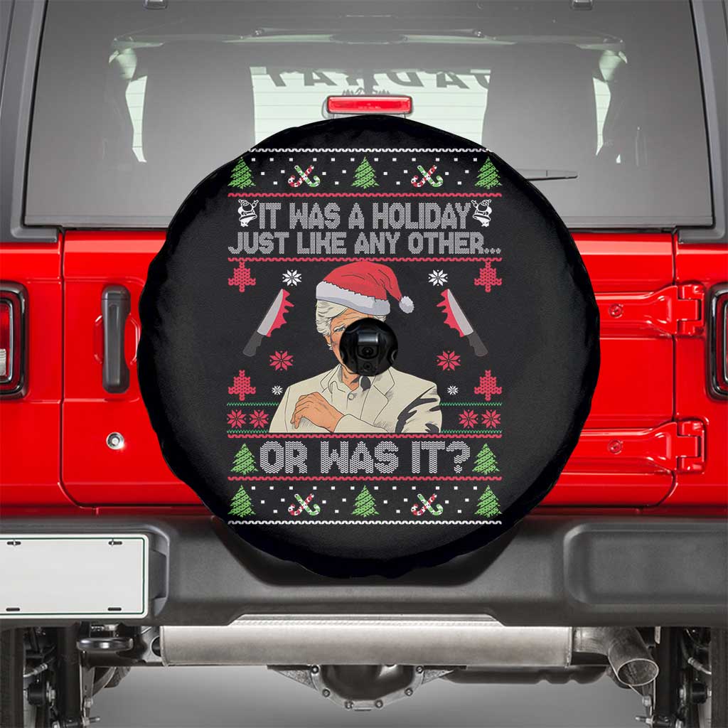 True Crime Ugly Christmas Spare Tire Cover Funny Holiday Xmas Party - Wonder Print Shop