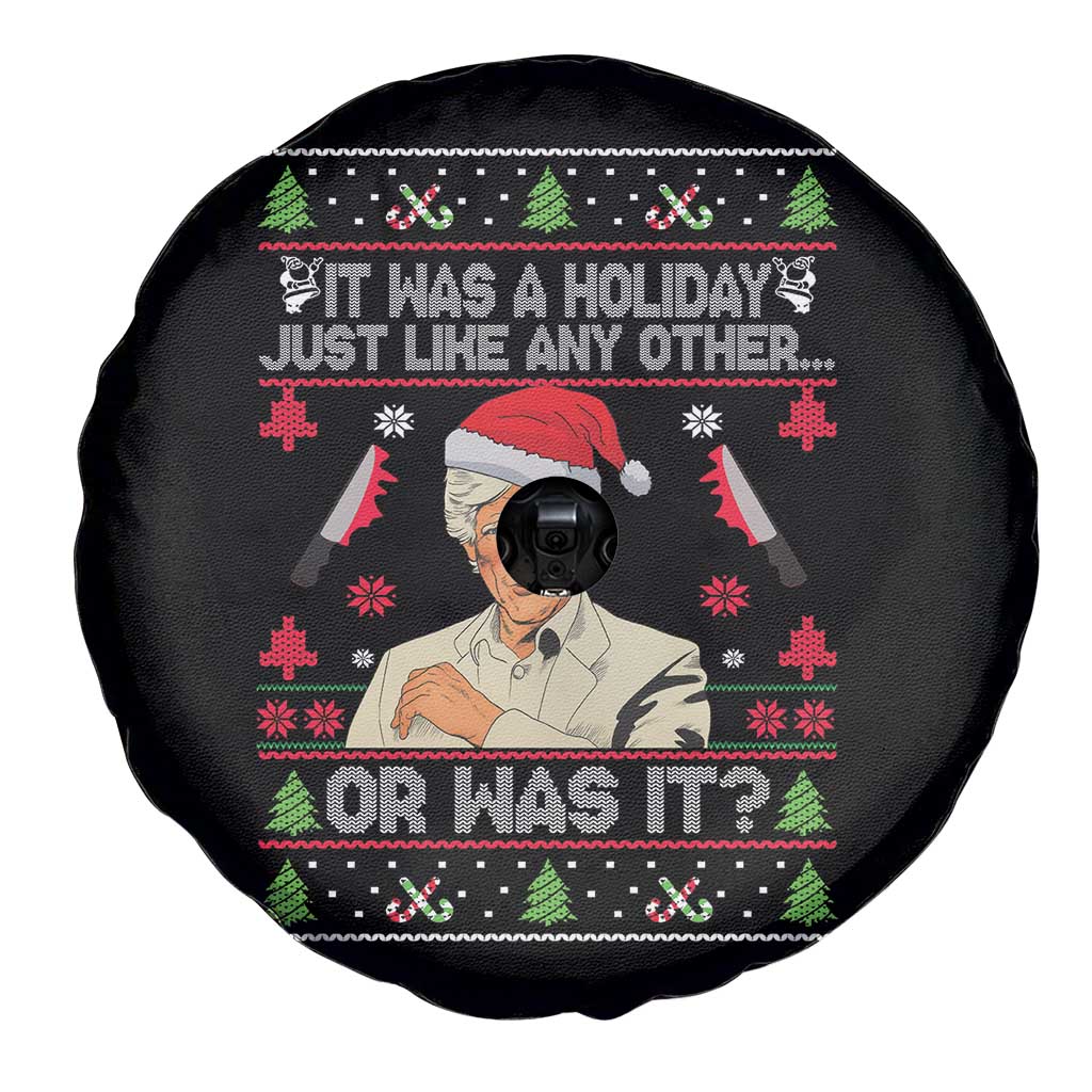 True Crime Ugly Christmas Spare Tire Cover Funny Holiday Xmas Party - Wonder Print Shop
