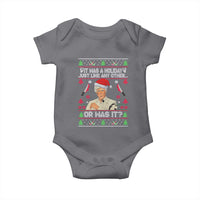 True Crime Ugly Christmas Baby Onesie Funny Holiday Xmas Party - Wonder Print Shop