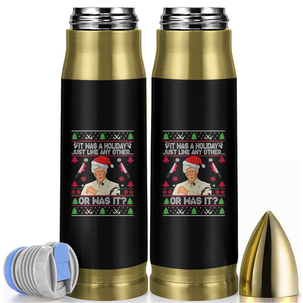 True Crime Ugly Christmas Bullet Tumbler Funny Holiday Xmas Party - Wonder Print Shop