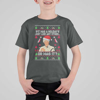 True Crime Ugly Christmas T Shirt For Kid Funny Holiday Xmas Party - Wonder Print Shop