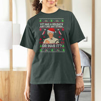 True Crime Ugly Christmas T Shirt For Women Funny Holiday Xmas Party - Wonder Print Shop