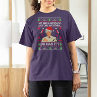 True Crime Ugly Christmas T Shirt For Women Funny Holiday Xmas Party - Wonder Print Shop
