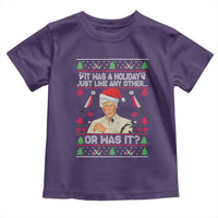 True Crime Ugly Christmas Toddler T Shirt Funny Holiday Xmas Party - Wonder Print Shop