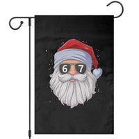 Six Seven 67 Christmas Meme Garden Flag Funny Brainrot Santa Claus Gen Alpha Slang - Wonder Print Shop