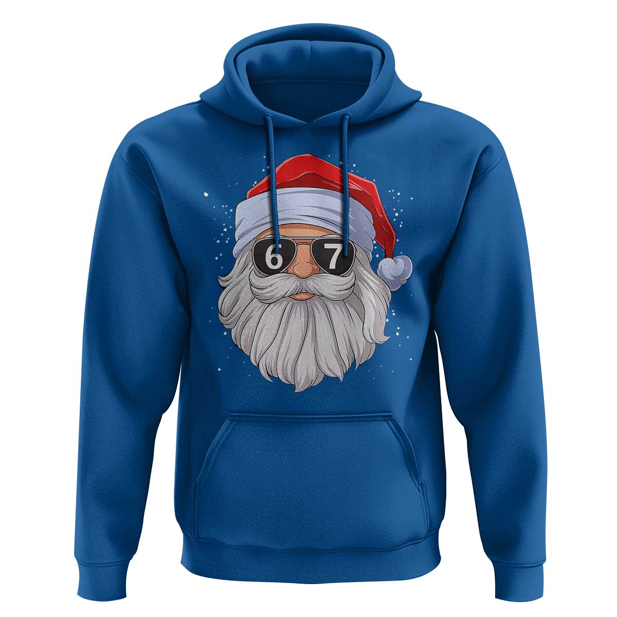 Six Seven 67 Christmas Meme Hoodie Funny Brainrot Santa Claus Gen Alpha Slang - Wonder Print Shop