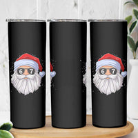 Six Seven 67 Christmas Meme Skinny Tumbler Funny Brainrot Santa Claus Gen Alpha Slang - Wonder Print Shop