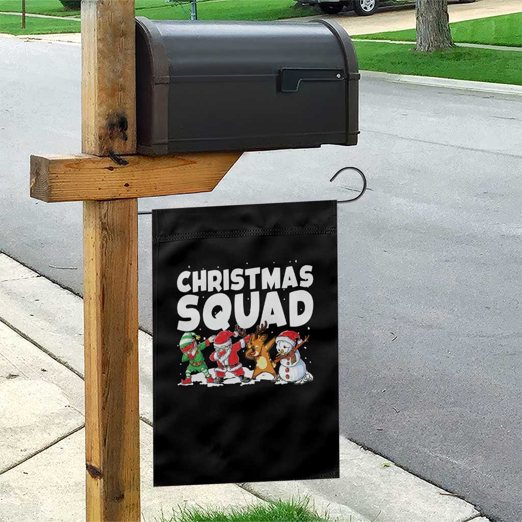 Christmas Squad Garden Flag Santa Dabbing Elf Family Matching Pajamas - Wonder Print Shop