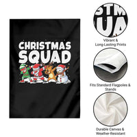 Christmas Squad Garden Flag Santa Dabbing Elf Family Matching Pajamas - Wonder Print Shop