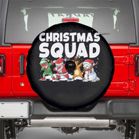 Christmas Squad Spare Tire Cover Santa Dabbing Elf Family Matching Pajamas - Wonder Print Shop