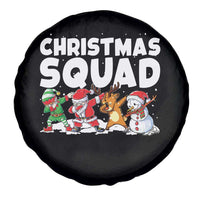 Christmas Squad Spare Tire Cover Santa Dabbing Elf Family Matching Pajamas - Wonder Print Shop