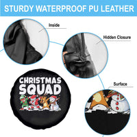 Christmas Squad Spare Tire Cover Santa Dabbing Elf Family Matching Pajamas - Wonder Print Shop