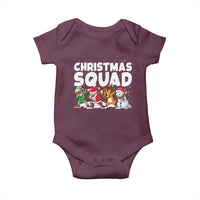 Christmas Squad Baby Onesie Santa Dabbing Elf Family Matching Pajamas - Wonder Print Shop