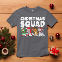 Christmas Squad T Shirt Santa Dabbing Elf Family Matching Pajamas - Wonder Print Shop
