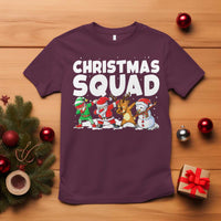 Christmas Squad T Shirt Santa Dabbing Elf Family Matching Pajamas - Wonder Print Shop