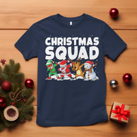 Christmas Squad T Shirt Santa Dabbing Elf Family Matching Pajamas - Wonder Print Shop