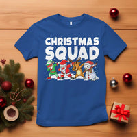 Christmas Squad T Shirt Santa Dabbing Elf Family Matching Pajamas - Wonder Print Shop