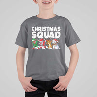 Christmas Squad T Shirt For Kid Santa Dabbing Elf Family Matching Pajamas - Wonder Print Shop