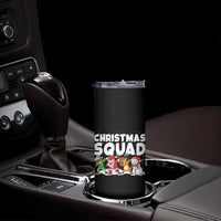Christmas Squad Skinny Tumbler Santa Dabbing Elf Family Matching Pajamas - Wonder Print Shop
