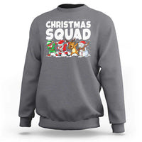 Christmas Squad Sweatshirt Santa Dabbing Elf Family Matching Pajamas - Wonder Print Shop