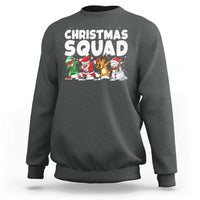 Christmas Squad Sweatshirt Santa Dabbing Elf Family Matching Pajamas - Wonder Print Shop