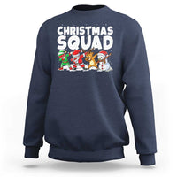 Christmas Squad Sweatshirt Santa Dabbing Elf Family Matching Pajamas - Wonder Print Shop