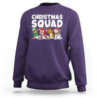 Christmas Squad Sweatshirt Santa Dabbing Elf Family Matching Pajamas - Wonder Print Shop