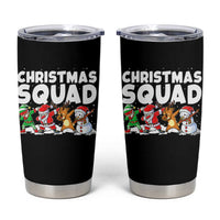 Christmas Squad Tumbler Cup Santa Dabbing Elf Family Matching Pajamas - Wonder Print Shop