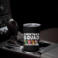 Christmas Squad Tumbler Cup Santa Dabbing Elf Family Matching Pajamas - Wonder Print Shop