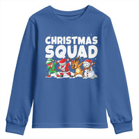 Christmas Squad Youth Sweatshirt Santa Dabbing Elf Family Matching Pajamas - Wonder Print Shop