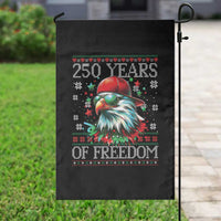 250 Years Of Freedom Christmas Garden Flag 250th Anniversary USA Eagle Ugly Xmas - Wonder Print Shop