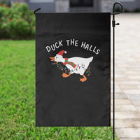 Funny Christmas Silly Goose Garden Flag Funny Duck the Halls - Wonder Print Shop
