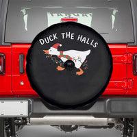 Funny Christmas Silly Goose Spare Tire Cover Funny Duck the Halls - Wonder Print Shop