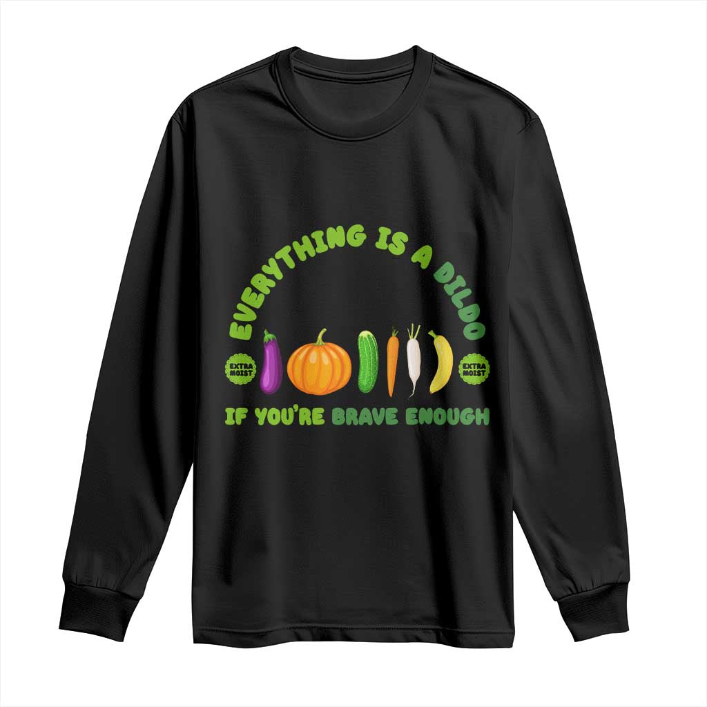 Funny Embarrassing Long Sleeve Shirt Naughty Inappropriate Gifts Dirty Adult Humor - Wonder Print Shop