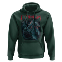 Feminism Dragon Hoodie Retro Vintage Gothic Fantasy Castle Feminist Empowerment - Wonder Print Shop