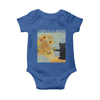 Chinga la Migra Baby Onesie Subtle FDT Black Cat Meme Van Gogh Art - Wonder Print Shop