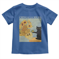 Chinga la Migra Toddler T Shirt Subtle FDT Black Cat Meme Van Gogh Art - Wonder Print Shop