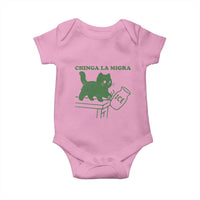 Chinga la Migra Baby Onesie Funny Subtle FDT Cat Meme - Wonder Print Shop