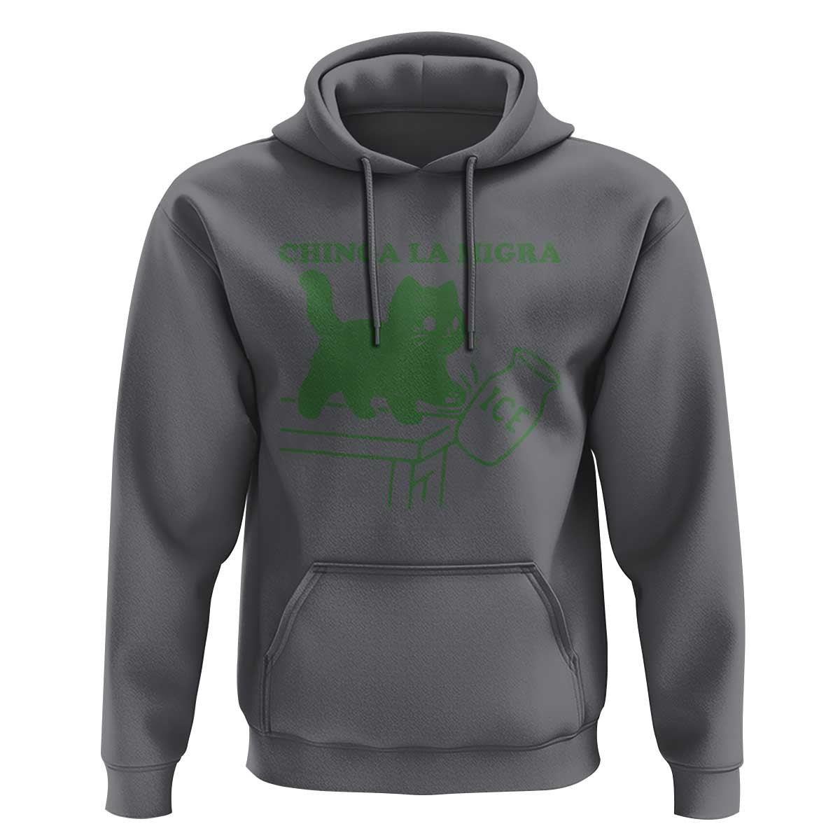 Chinga la Migra Hoodie Funny Subtle FDT Cat Meme - Wonder Print Shop