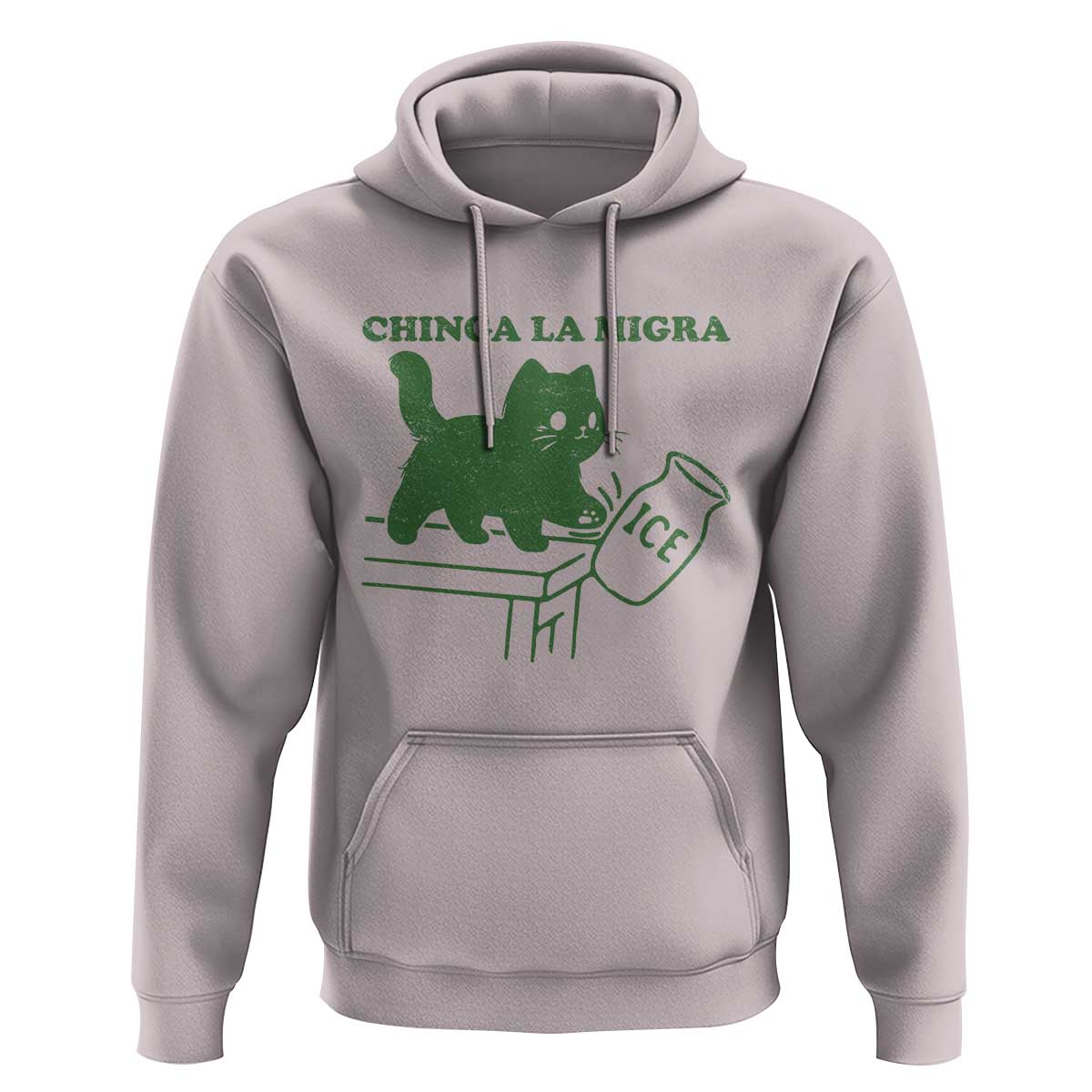 Chinga la Migra Hoodie Funny Subtle FDT Cat Meme - Wonder Print Shop