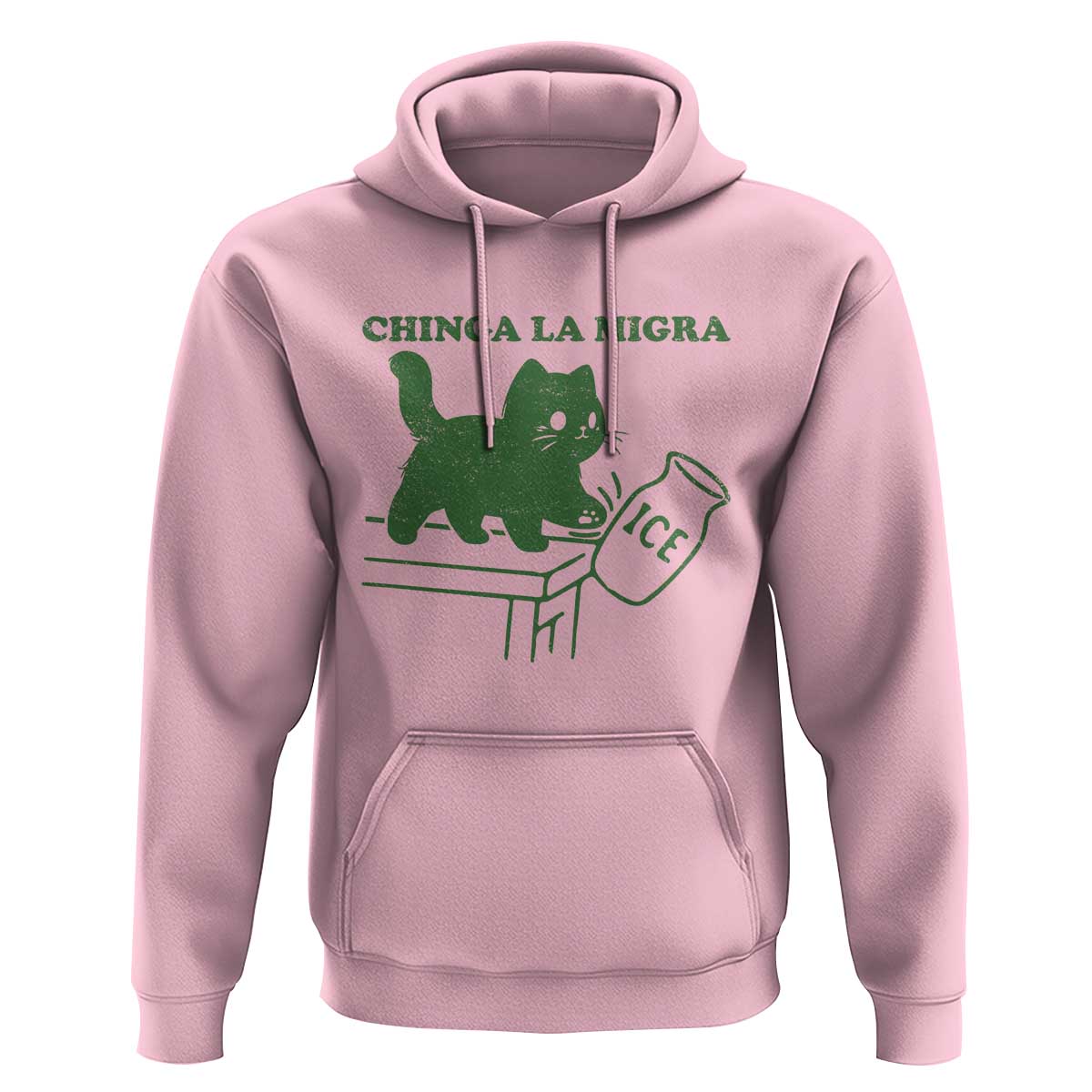 Chinga la Migra Hoodie Funny Subtle FDT Cat Meme - Wonder Print Shop