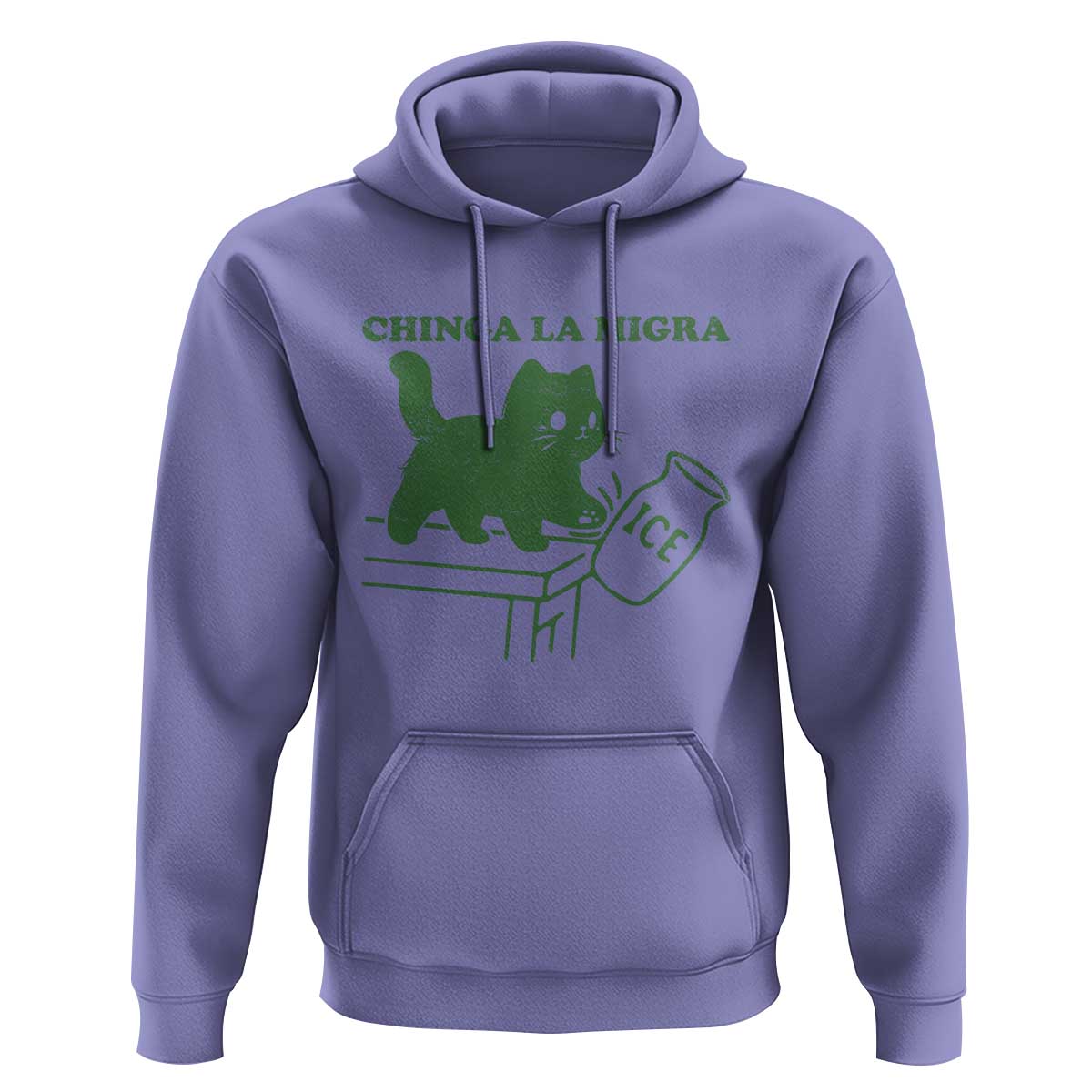 Chinga la Migra Hoodie Funny Subtle FDT Cat Meme - Wonder Print Shop