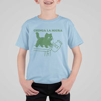 Chinga la Migra T Shirt For Kid Funny Subtle FDT Cat Meme - Wonder Print Shop