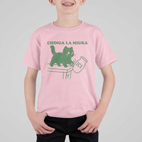 Chinga la Migra T Shirt For Kid Funny Subtle FDT Cat Meme - Wonder Print Shop