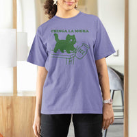 Chinga la Migra T Shirt For Women Funny Subtle FDT Cat Meme - Wonder Print Shop