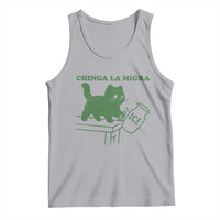 Chinga la Migra Tank Top Funny Subtle FDT Cat Meme - Wonder Print Shop