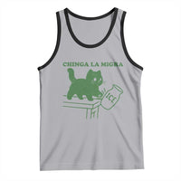 Chinga la Migra Tank Top Funny Subtle FDT Cat Meme - Wonder Print Shop