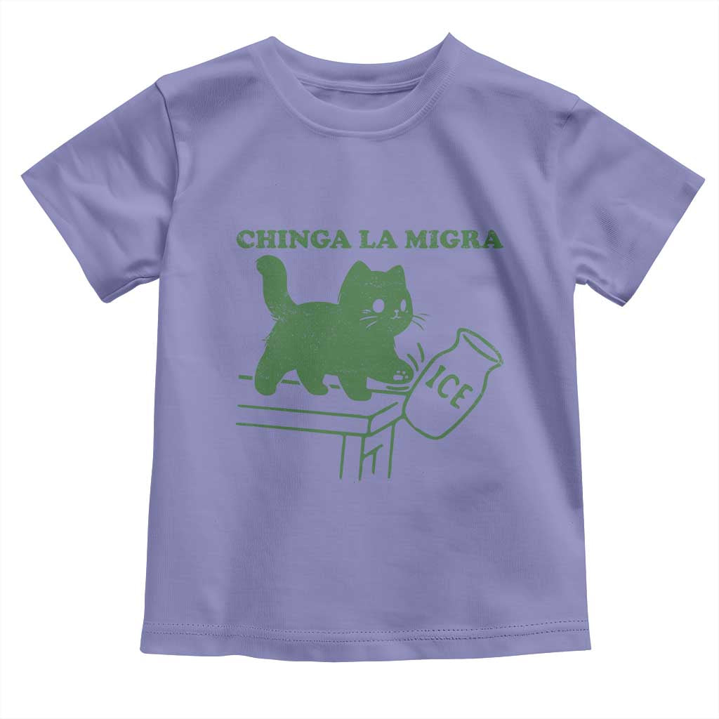 Chinga la Migra Toddler T Shirt Funny Subtle FDT Cat Meme - Wonder Print Shop