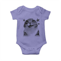 Funny Y2k Cat Meme Baby Onesie Vintage Retro Silly Cats Cats lover Gift - Wonder Print Shop