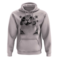 Funny Y2k Cat Meme Hoodie Vintage Retro Silly Cats Cats lover Gift - Wonder Print Shop